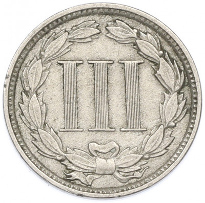 3 цента 1881 года США