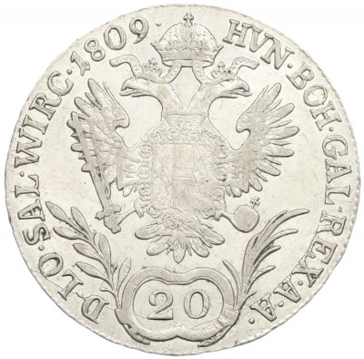 20 крейцеров 1809 года B Австрия