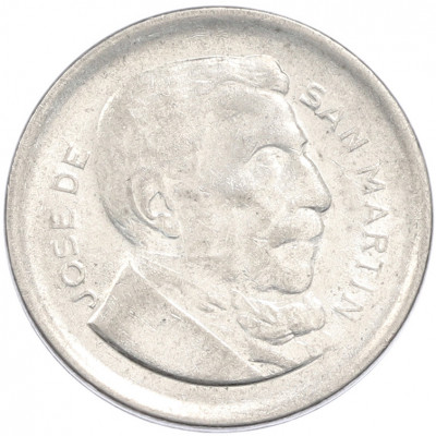 50 сентаво 1953 года Аргентина