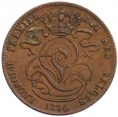 5 сантимов 1856 года Бельгия