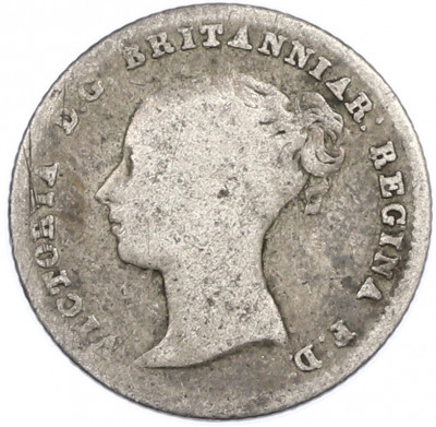 4 пенса 1855 года Великобритания