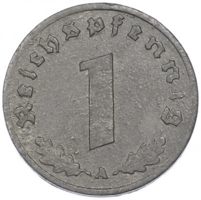 1 рейхспфенниг 1942 года A Германия