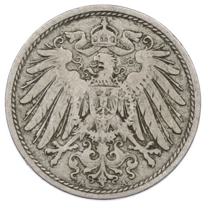 10 пфеннигов 1900 года A Германия