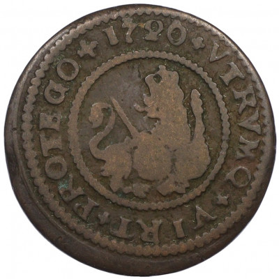 2 мараведи 1720 года Испания (Филипп V)