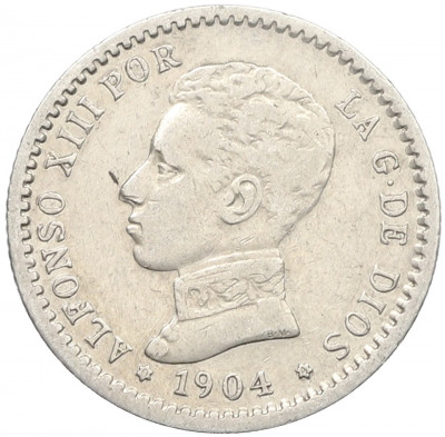 50 сентимо 1904 года Испания