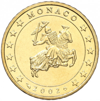 50 евроцентов 2002 года Монако
