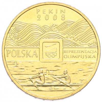 2 злотых 2008 года Польша «XXIX летние Олимпийские игры в Пекине 2008»