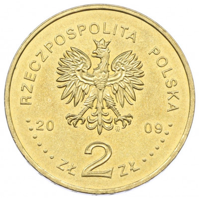 2 злотых 2009 года Польша «Поляки спасавшие евреев»