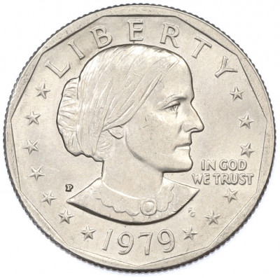 1 доллар 1979 года P США «Сьюзен Энтони»
