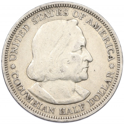 1/2 доллара (50 центов) 1893 года США «Колумбийская выставка в Чикаго»