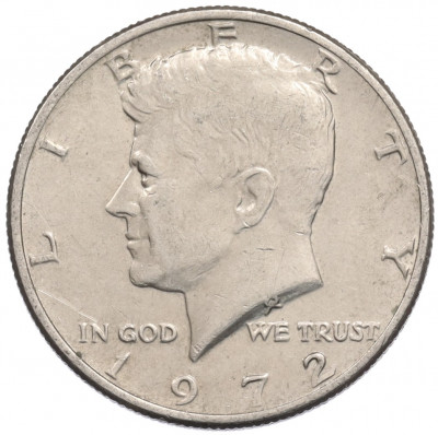 1/2 доллара (50 центов) 1972 года США