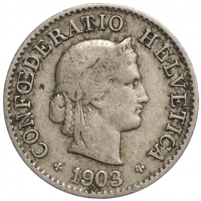 5 раппенов 1903 года Швейцария