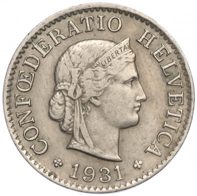 5 раппенов 1931 года Швейцария