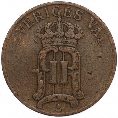 5 эре 1907 года Швеция