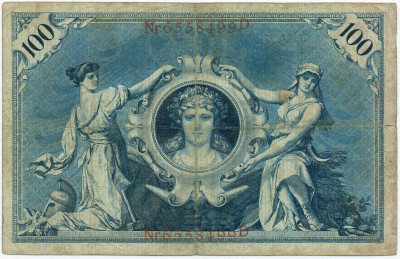 100 марок 1905 года Германия