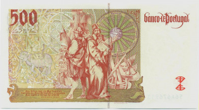 500 эскудо 1997 года Португалия