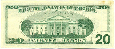 20 долларов 1996 года США