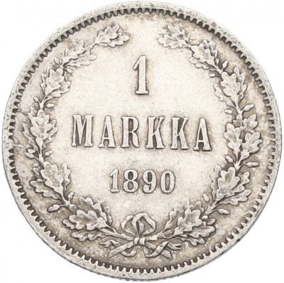 1 марка 1890 года Русская Финляндия