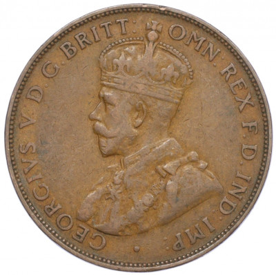 1 пенни 1922 года Австралия