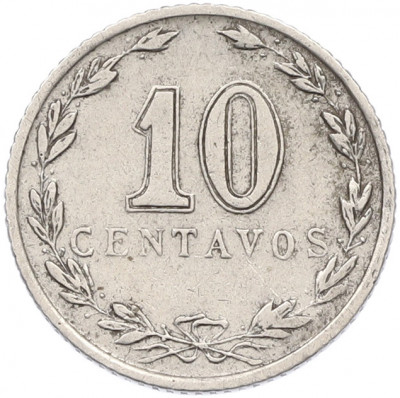 10 сентаво 1934 года Аргентина