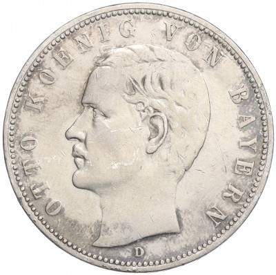 5 марок 1903 года D Германия (Бавария)