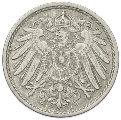 5 пфеннигов 1914 года A Германия