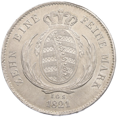 1 талер 1821 года Саксония