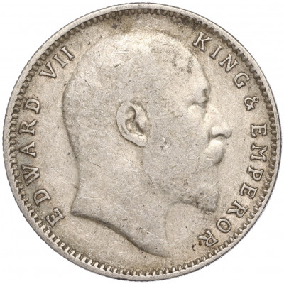 1 рупия 1907 года Британская Индия