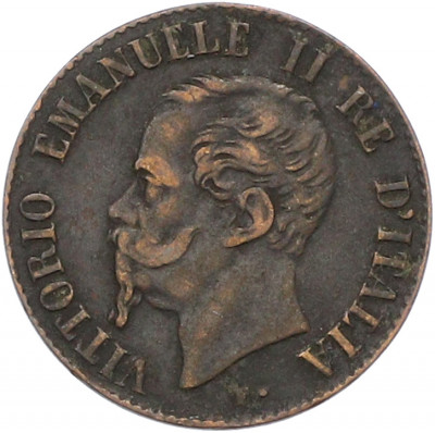 1 чентезимо 1867 года M Италия