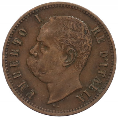 2 чентезимо 1900 года Италия