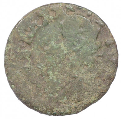1 солид («боратинка») 1660-1666 года Литва — Ян II Казимир Ваза