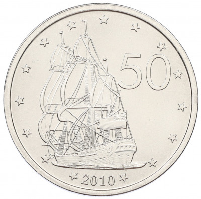 50 центов 2010 года Острова Кука