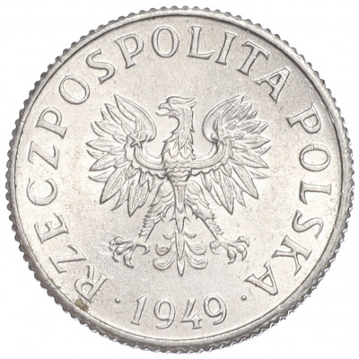 1 грош 1949 года Польша