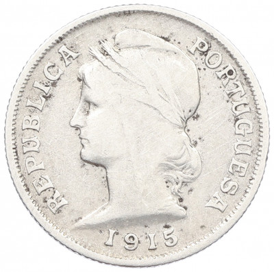 10 сентаво 1915 года Португалия