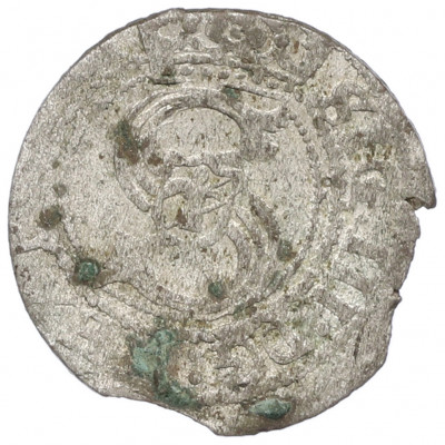 1 солид 1600-1609 года Рига — Сигизмунд III
