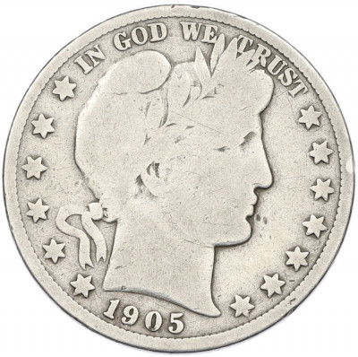 1/2 доллара (50 центов) 1905 года S США