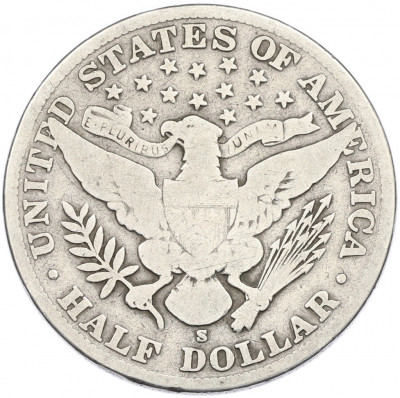 1/2 доллара (50 центов) 1905 года S США