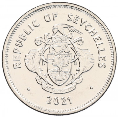 1 рупия 2021 года Сейшелы