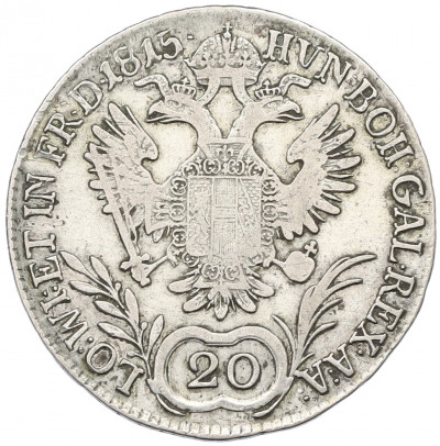 20 крейцеров 1815 года B Австрия