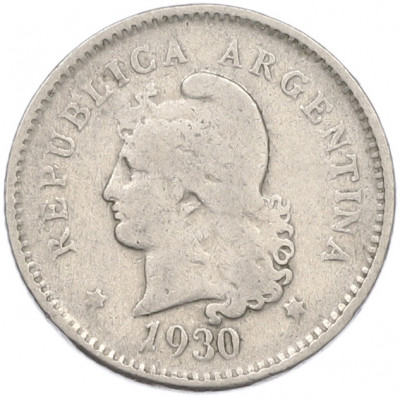 10 сентаво 1930 года Аргентина