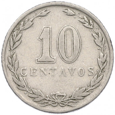 10 сентаво 1934 года Аргентина