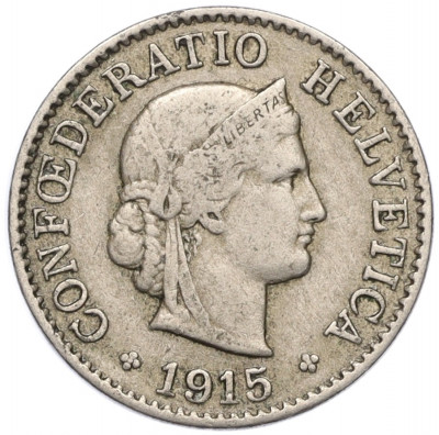 5 раппенов 1915 года Швейцария