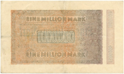 1 миллион марок 1923 года Германия