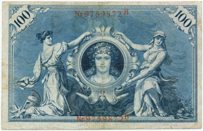 100 марок 1908 года Германия