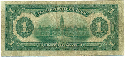 1 доллар 1917 года Канада