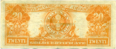 20 долларов 1922 года США