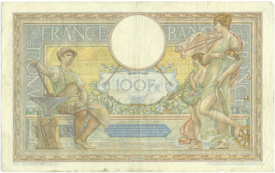 100 франков 1931 года Франция