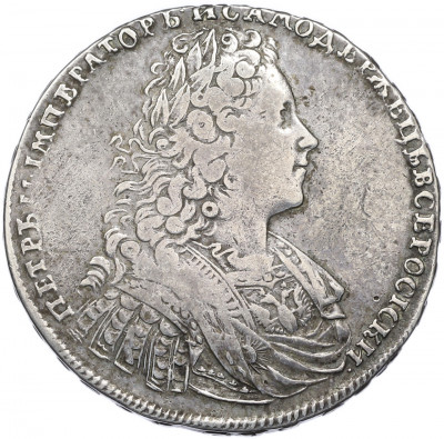 1 рубль 1729 года