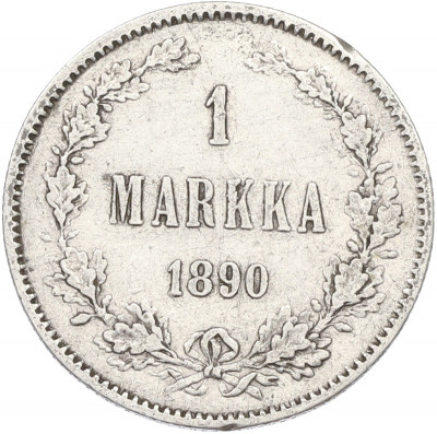1 марка 1890 года Русская Финляндия