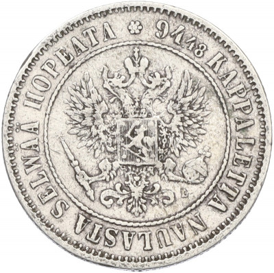 1 марка 1890 года Русская Финляндия